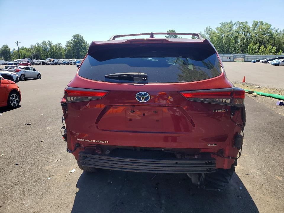 2020 TOYOTA HIGHLANDER HYBRID XLE — Фото 6 из 12