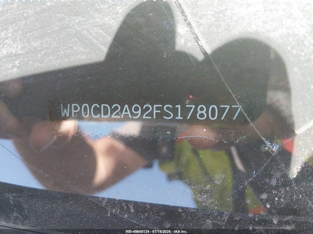 WP0CD2A92FS178077 2015 PORSCHE 911 photo no. 9