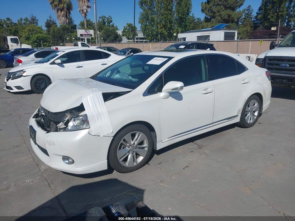 JTHBB1BAXA2030951 2010 LEXUS HS 250H photo no. 2