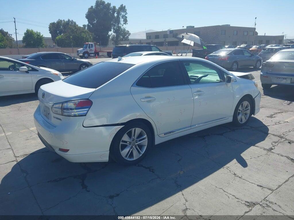 JTHBB1BAXA2030951 2010 LEXUS HS 250H photo no. 4