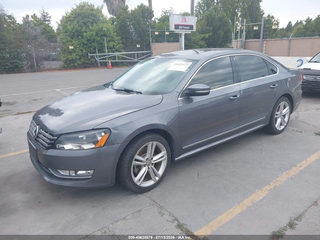 1VWBN7A38EC094143 2014 VOLKSWAGEN PASSAT photo no. 2