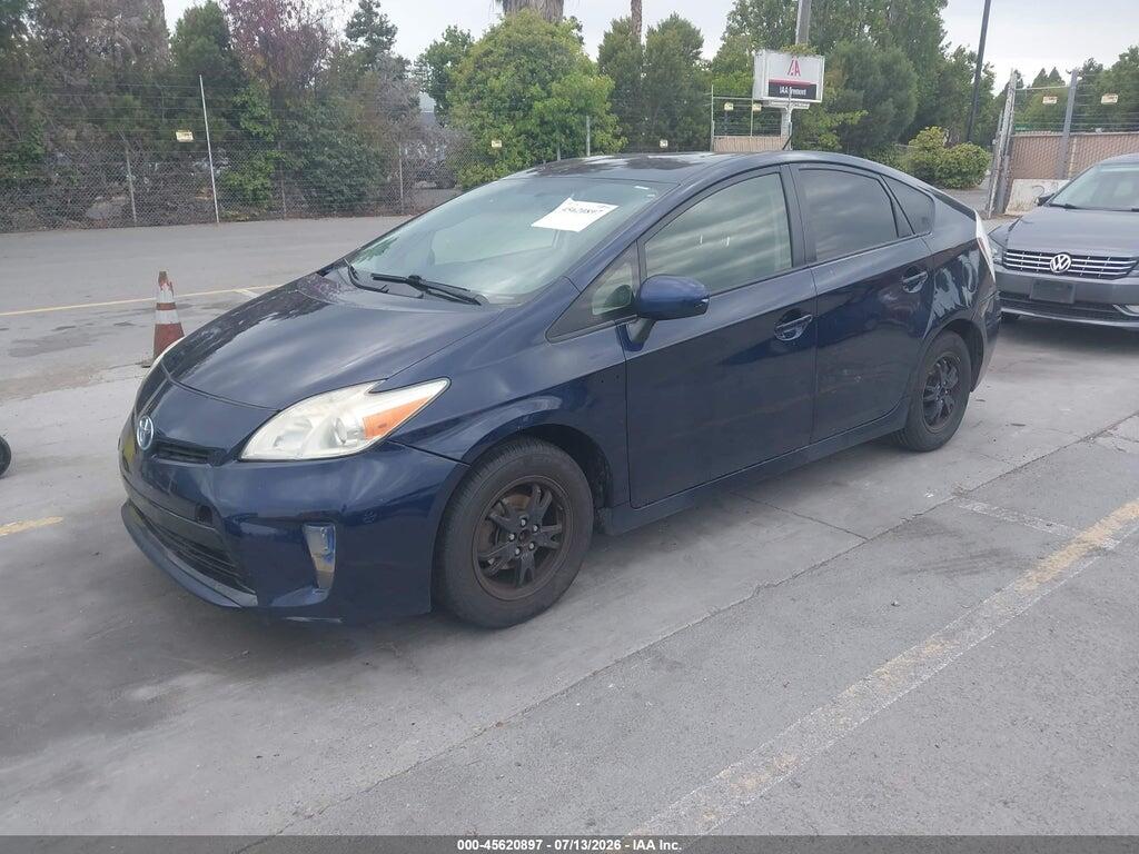 JTDKN3DU4F0414707 2015 TOYOTA PRIUS photo no. 2