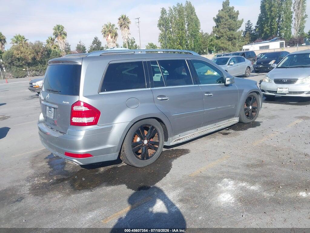 4JGBF7BE1CA766497 2012 MERCEDES-BENZ GL 450 photo no. 4