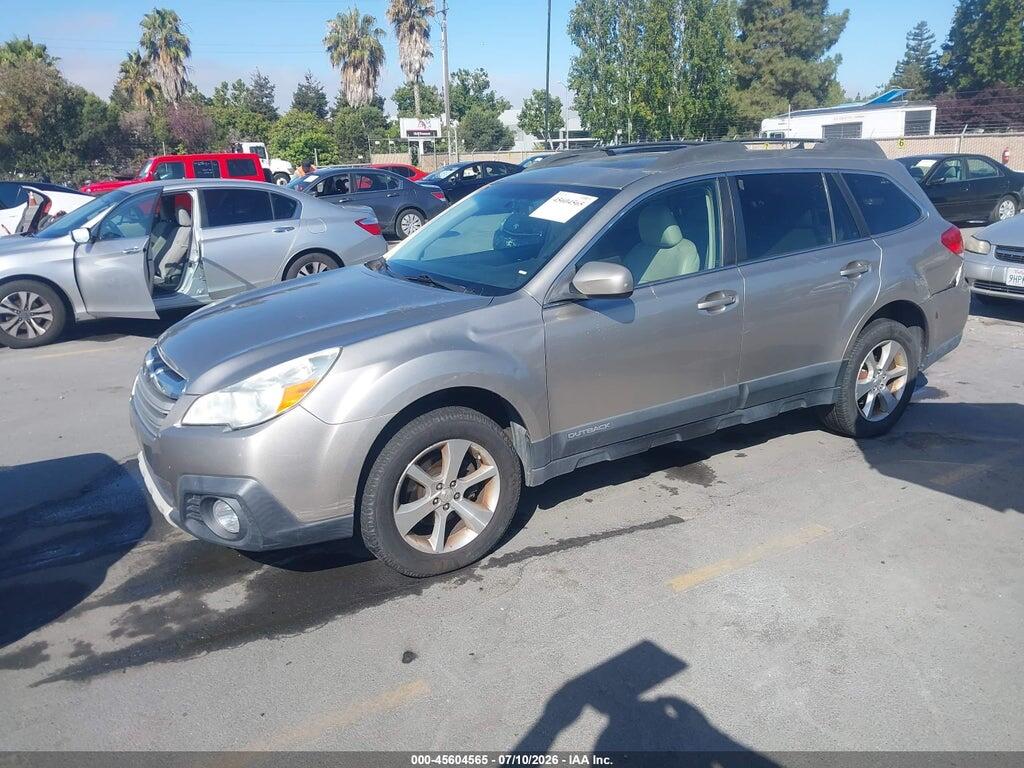 4S4BRBLC6E3327035 2014 SUBARU OUTBACK photo no. 2