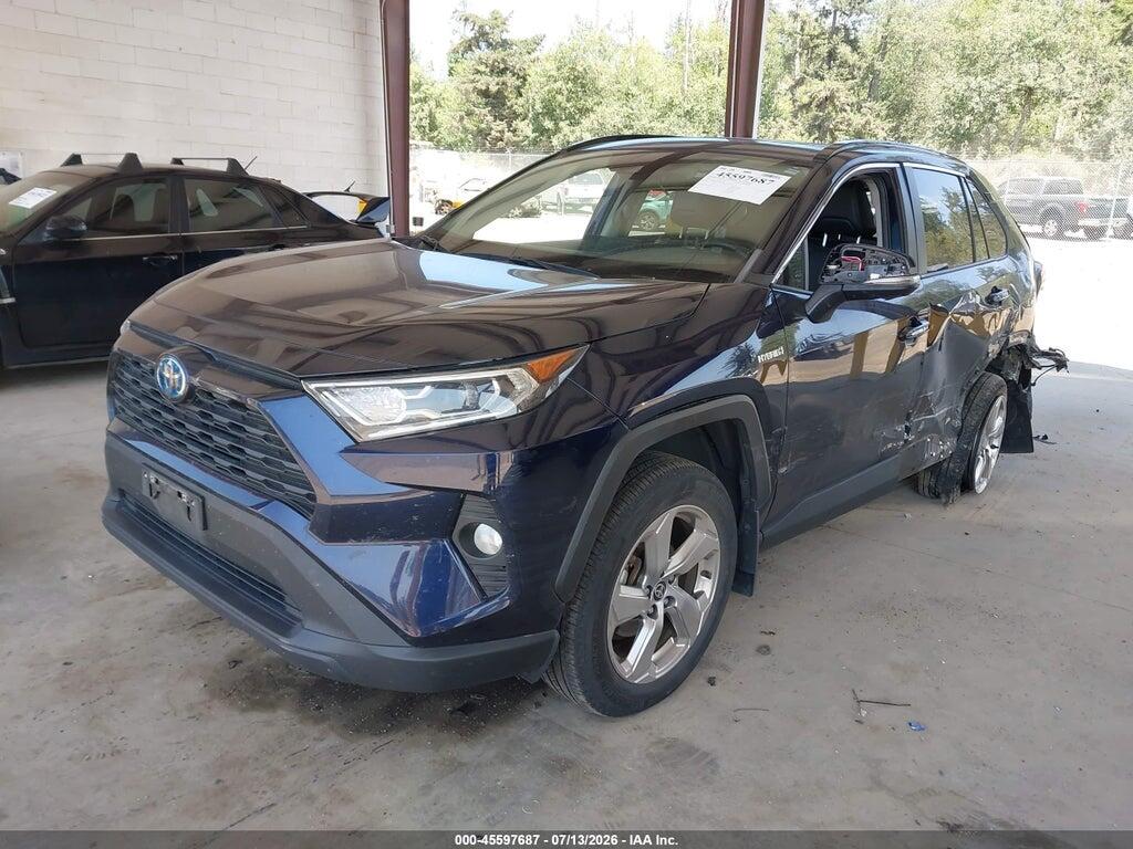 2T3B6RFV8MW025468 2021 TOYOTA RAV4 HYBRID photo no. 2