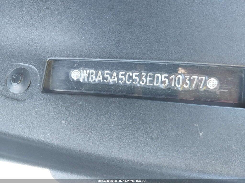 WBA5A5C53ED510377 2014 BMW 528I photo no. 9
