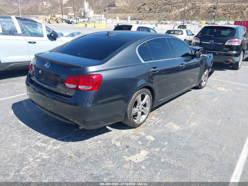 JTHBE96S890043889 2009 LEXUS GS 350 photo no. 4