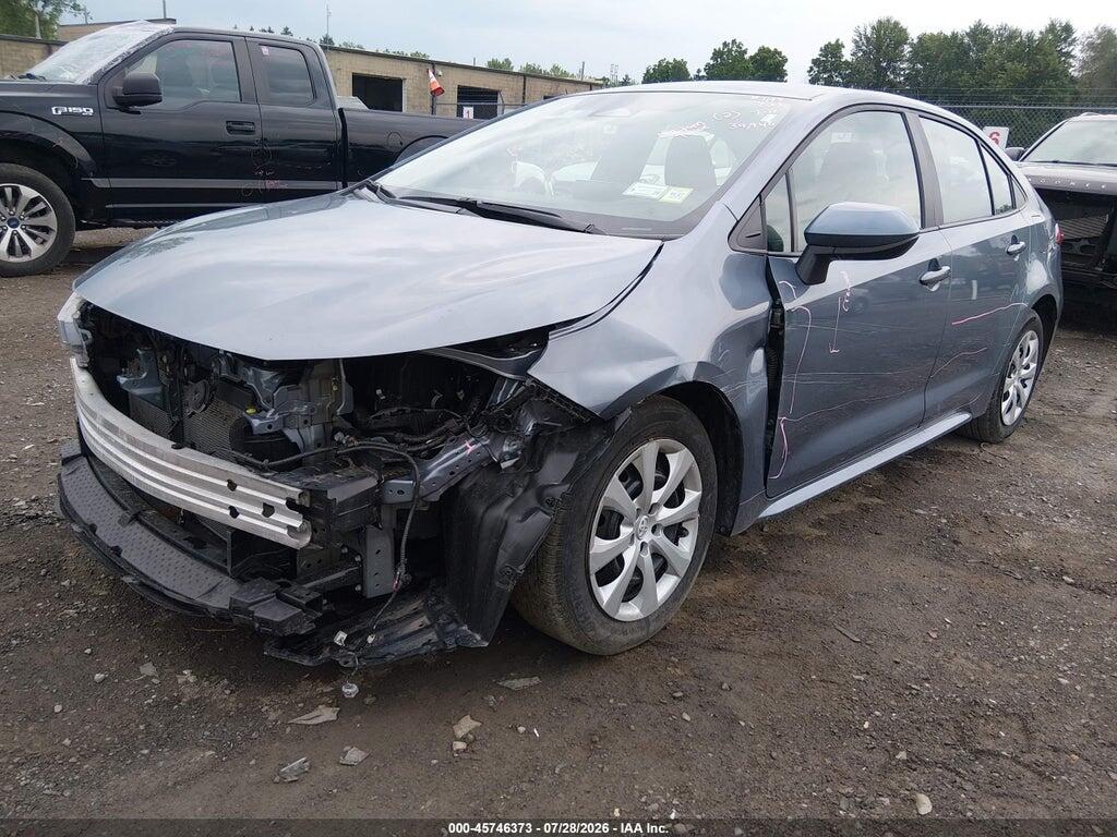 5YFB4MDE8SP292466 2025 TOYOTA COROLLA photo no. 2
