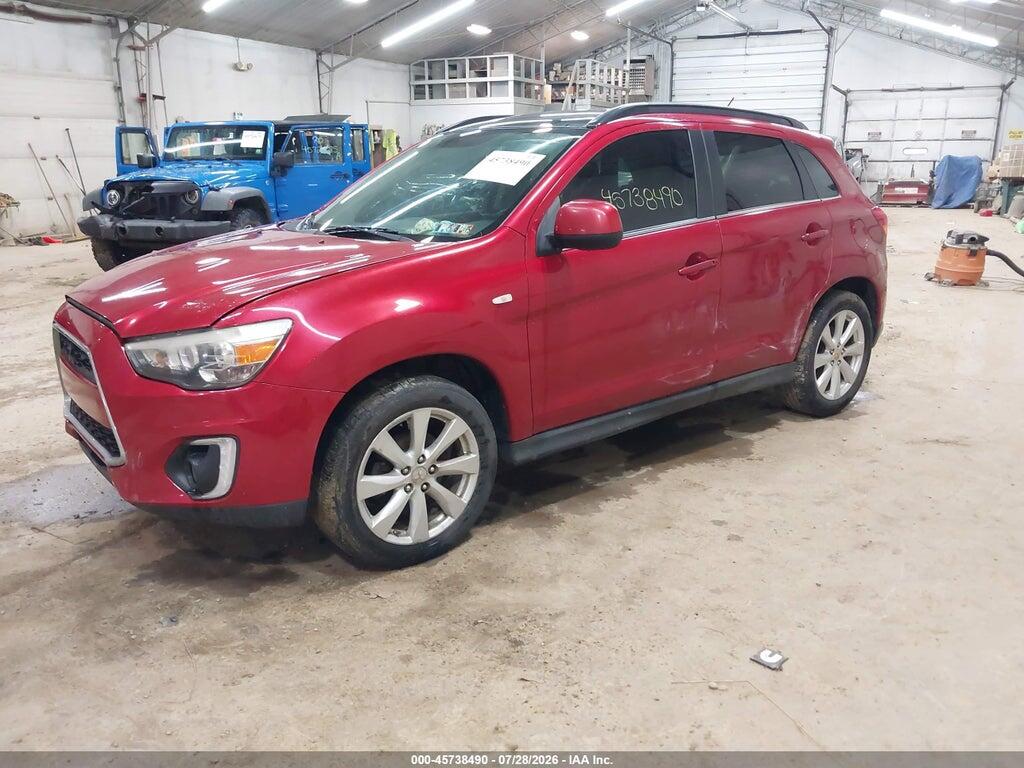 4A4AR4AU6FE023743 2015 MITSUBISHI OUTLANDER SPORT photo no. 2