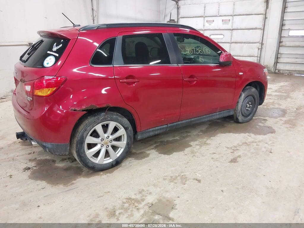 4A4AR4AU6FE023743 2015 MITSUBISHI OUTLANDER SPORT photo no. 4
