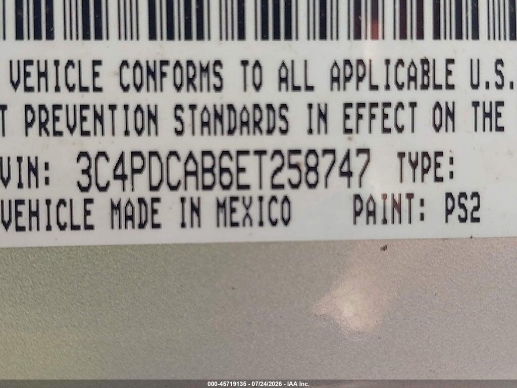 3C4PDCAB6ET258747 2014 DODGE JOURNEY photo no. 9