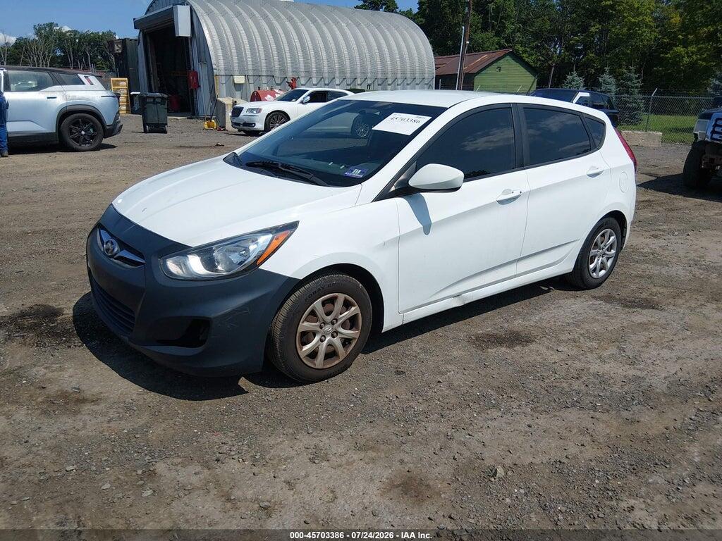KMHCT5AE1EU194061 2014 HYUNDAI ACCENT photo no. 2