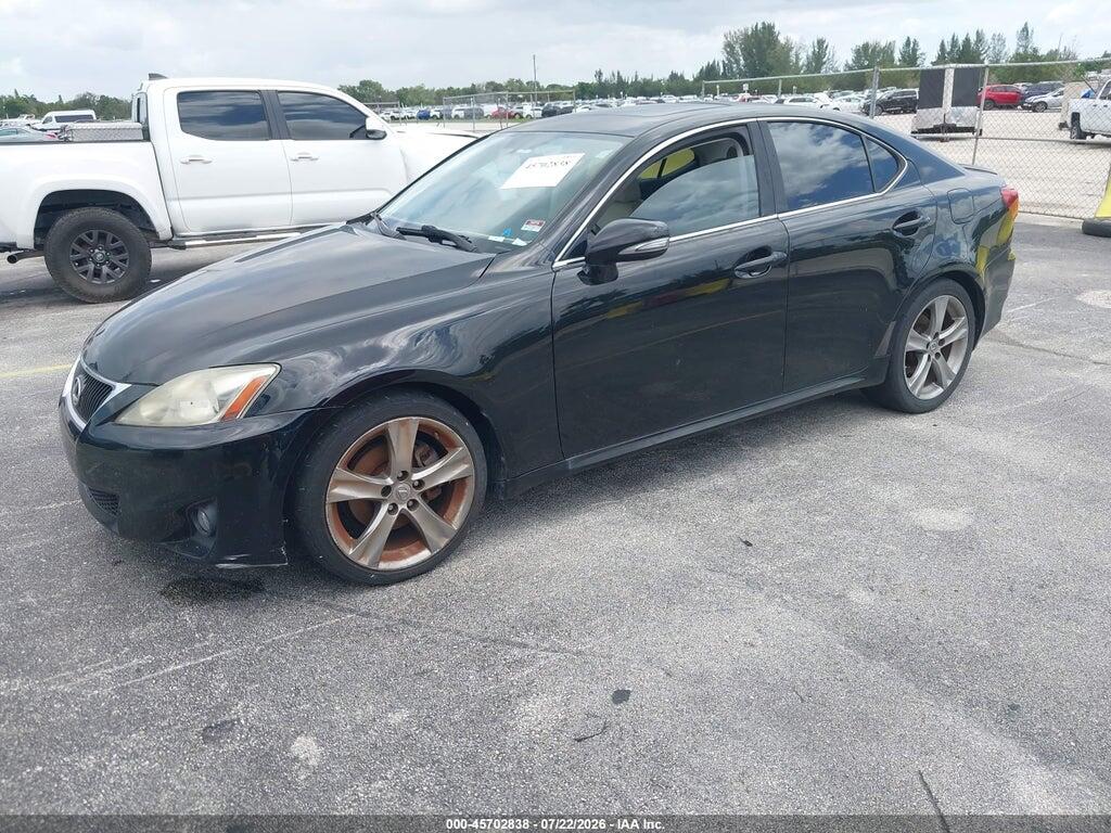 JTHBF5C29C5177766 2012 LEXUS IS 250 photo no. 2
