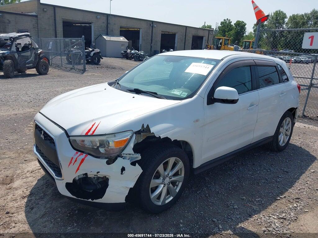4A4AR4AU2FE057307 2015 MITSUBISHI OUTLANDER SPORT photo no. 2