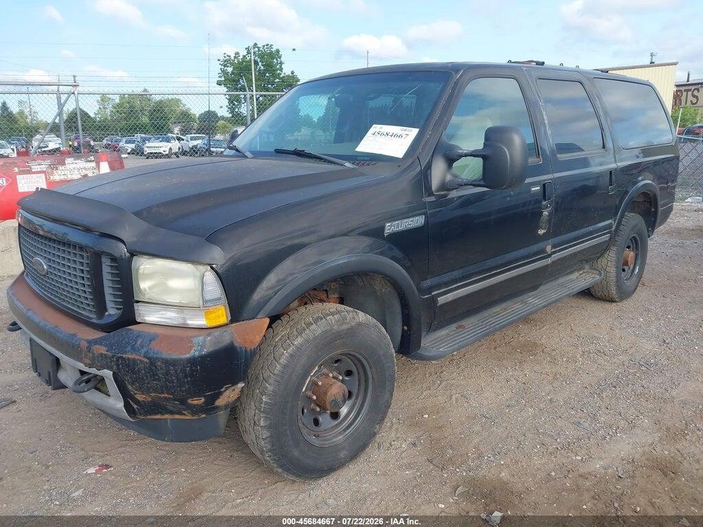 1FMNU43S32EA87523 2002 FORD EXCURSION photo no. 2