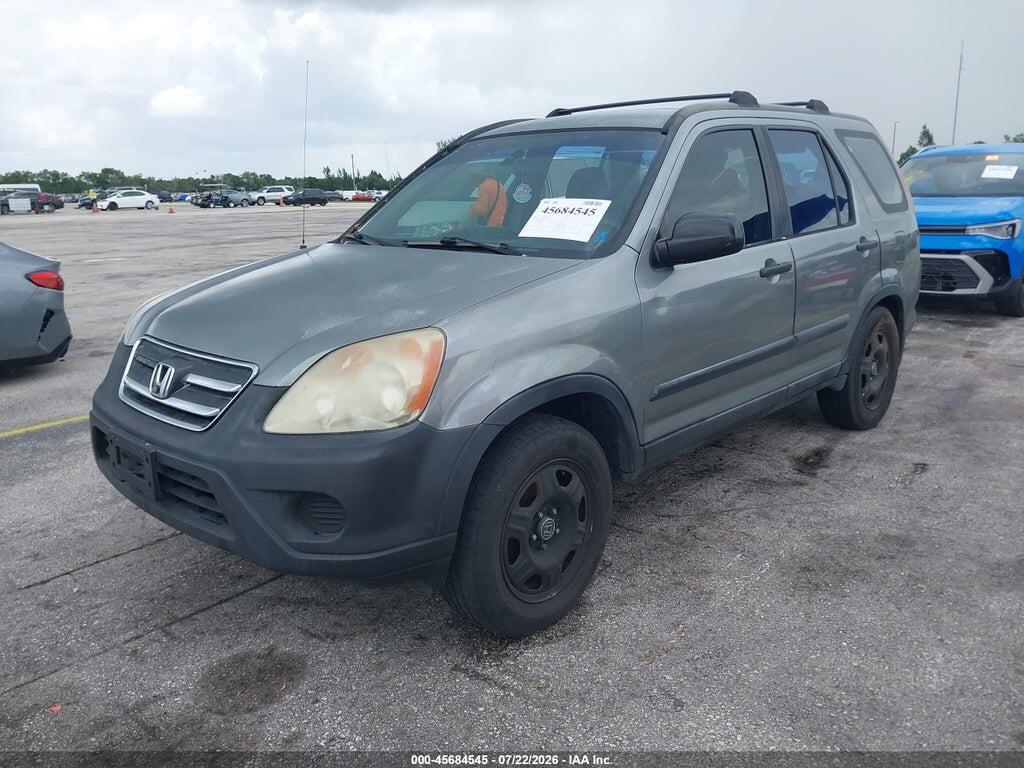 SHSRD68586U403628 2006 HONDA CR-V photo no. 2