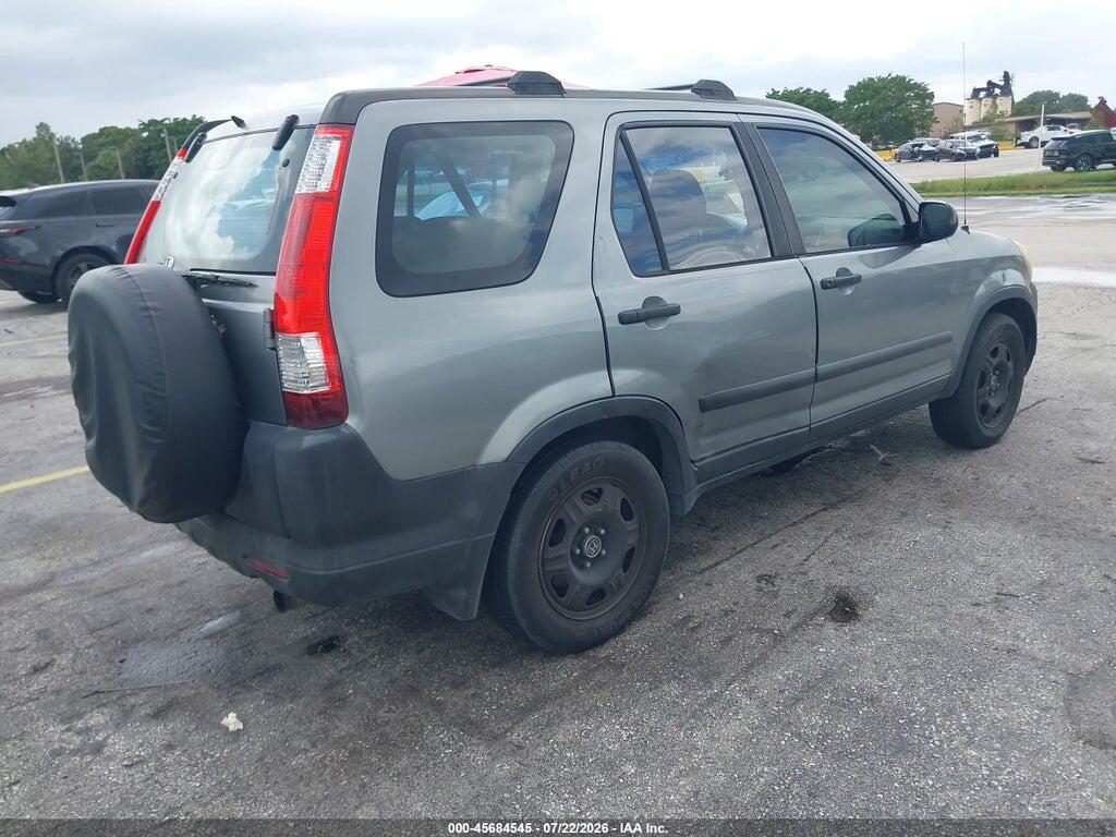 SHSRD68586U403628 2006 HONDA CR-V photo no. 4