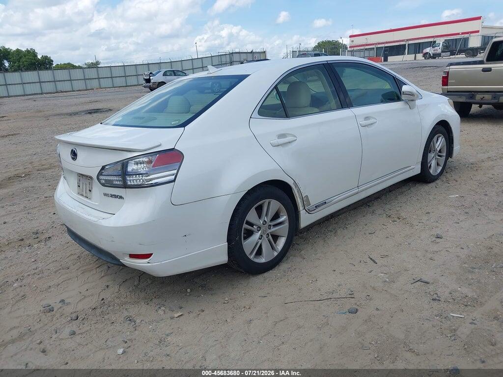 JTHBB1BA7A2023021 2010 LEXUS HS 250H photo no. 4
