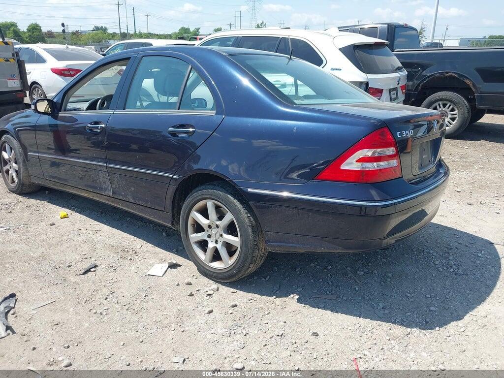 WDBRF87J16F765368 2006 MERCEDES-BENZ C 350 photo no. 3