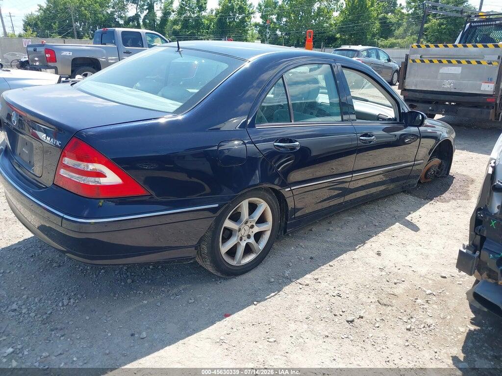 WDBRF87J16F765368 2006 MERCEDES-BENZ C 350 photo no. 4