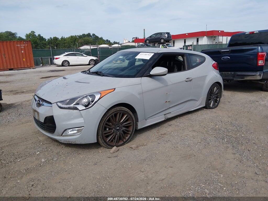 KMHTC6AD0DU127771 2013 HYUNDAI VELOSTER photo no. 2