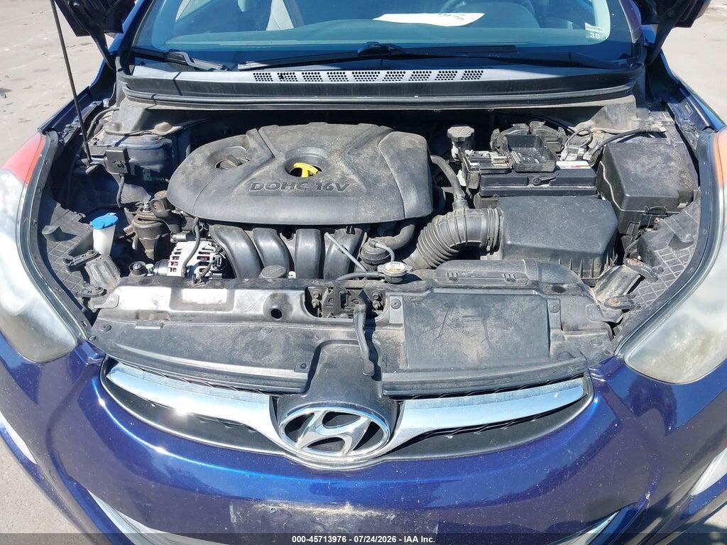 5NPDH4AE7DH435537 2013 HYUNDAI ELANTRA photo no. 10