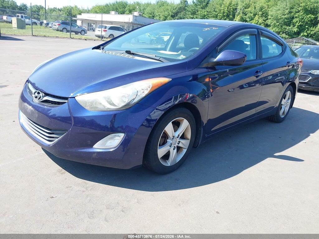 5NPDH4AE7DH435537 2013 HYUNDAI ELANTRA photo no. 2