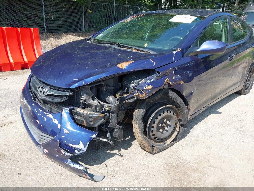5NPDH4AEXDH182990 2013 HYUNDAI ELANTRA photo no. 6