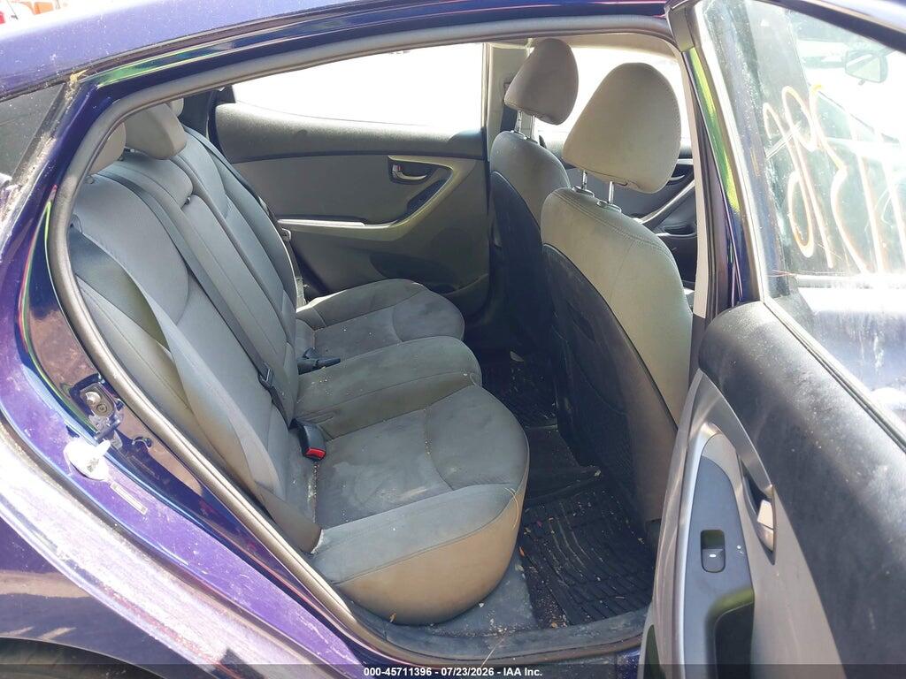 5NPDH4AEXDH182990 2013 HYUNDAI ELANTRA photo no. 8
