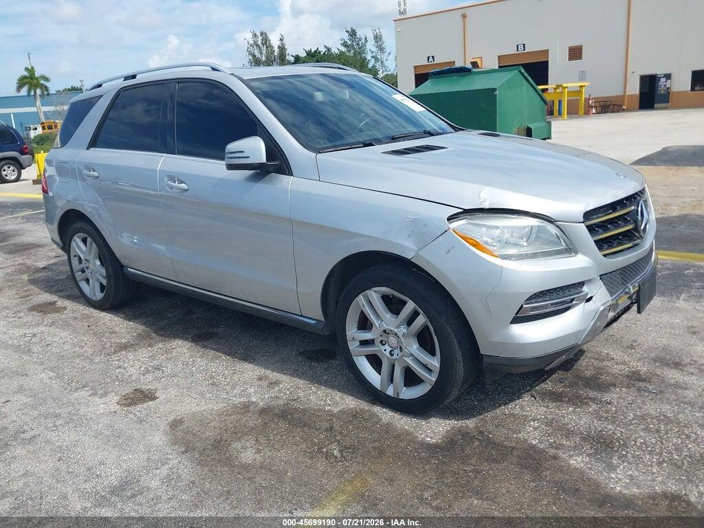 4JGDA5JB5EA298439 2014 MERCEDES-BENZ ML 350 photo no. 1