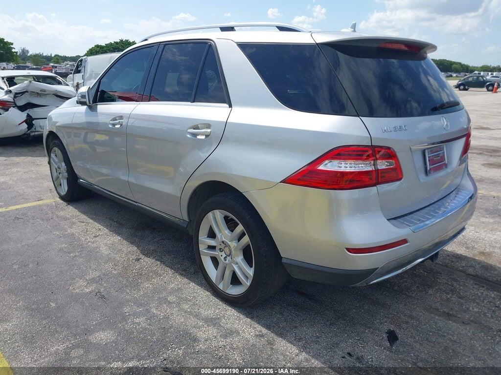 4JGDA5JB5EA298439 2014 MERCEDES-BENZ ML 350 photo no. 3
