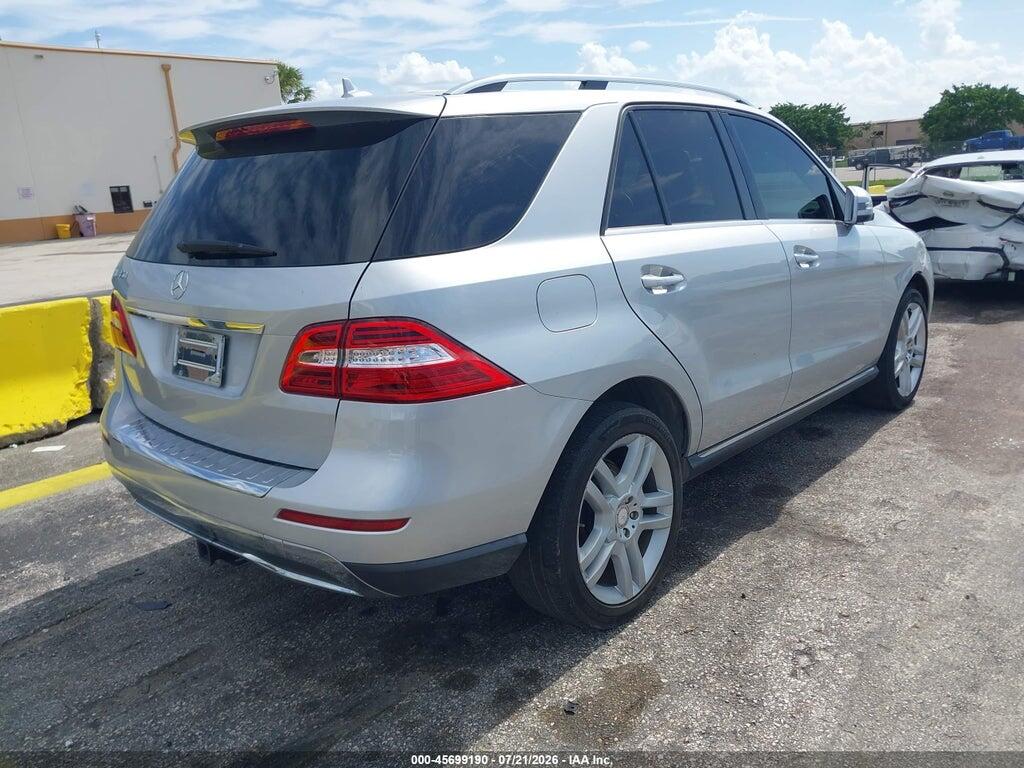 4JGDA5JB5EA298439 2014 MERCEDES-BENZ ML 350 photo no. 4
