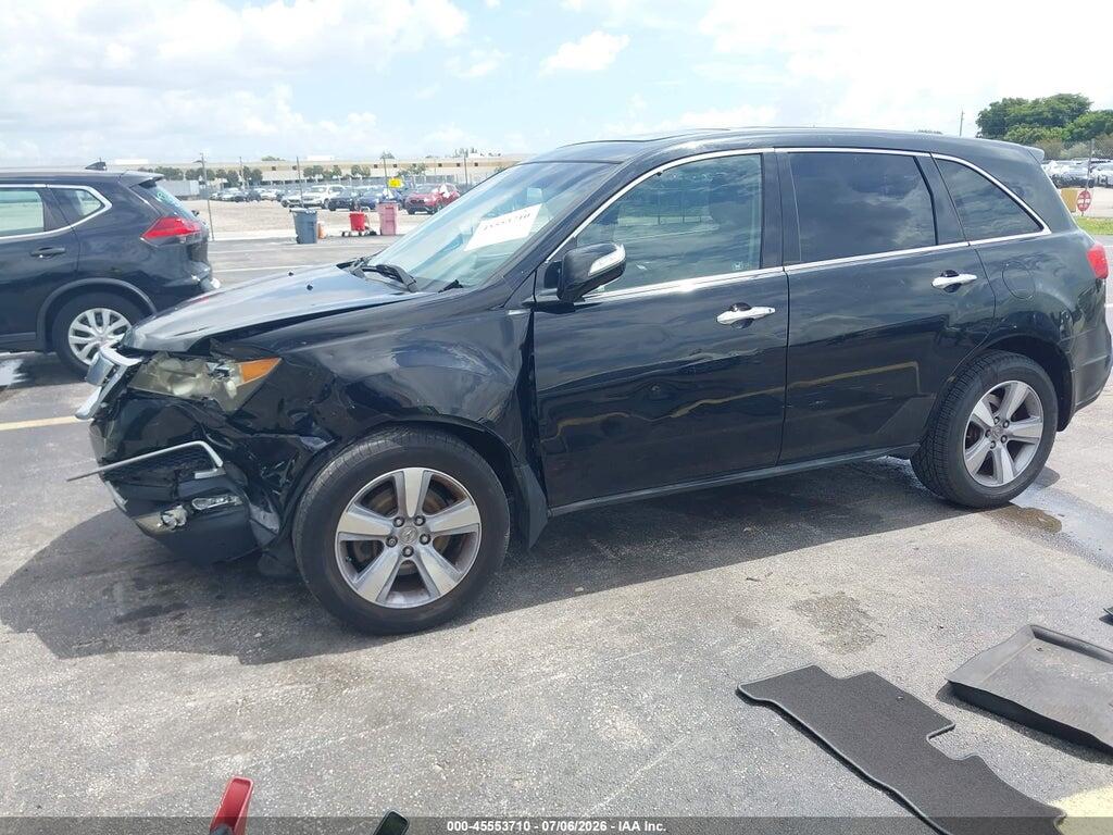 2HNYD2H3XCH504065 2012 ACURA MDX photo no. 2