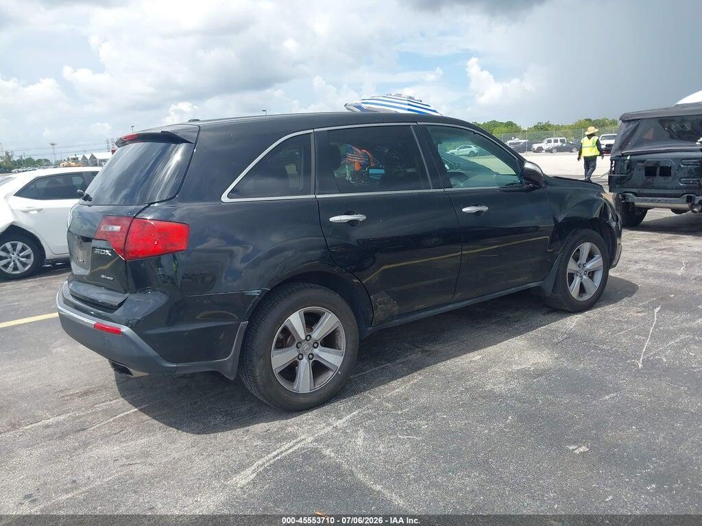 2HNYD2H3XCH504065 2012 ACURA MDX photo no. 4
