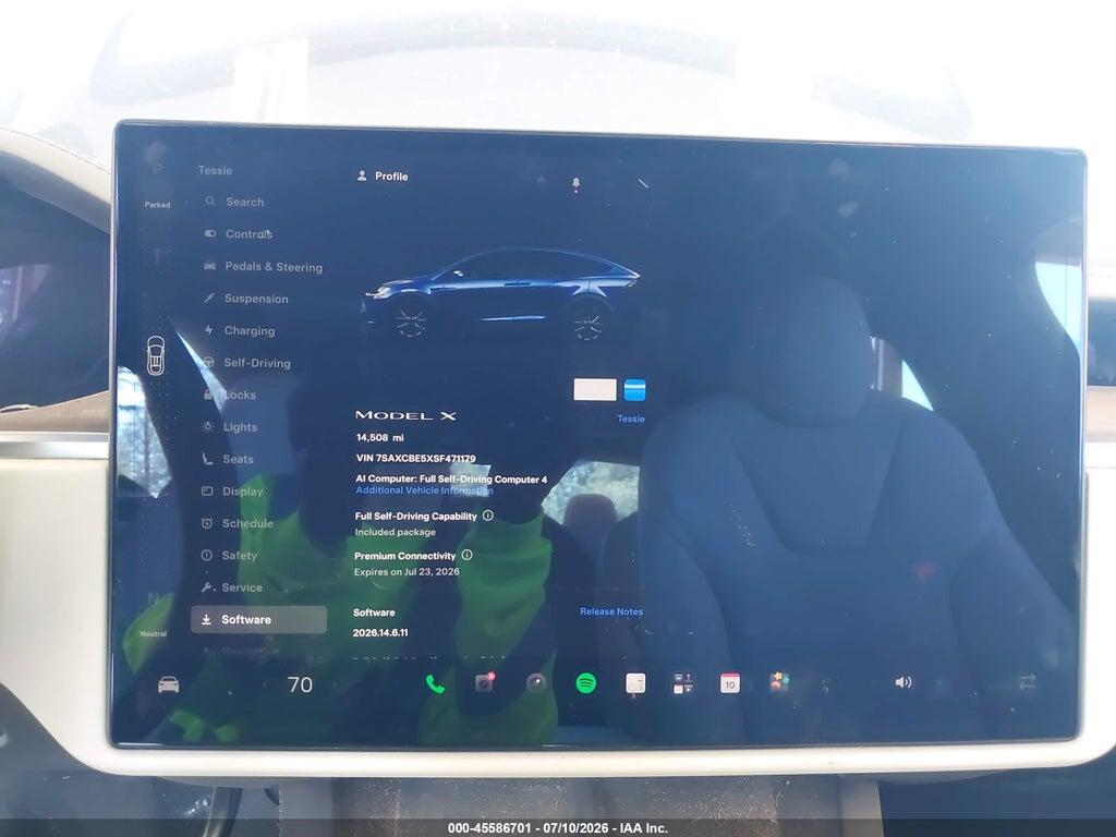 7SAXCBE5XSF471179 2025 TESLA MODEL X photo no. 7