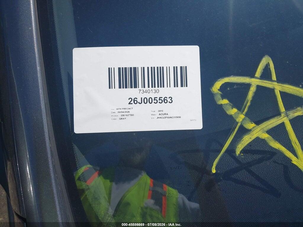 JH4CU2F60AC015850 2010 ACURA TSX photo no. 12