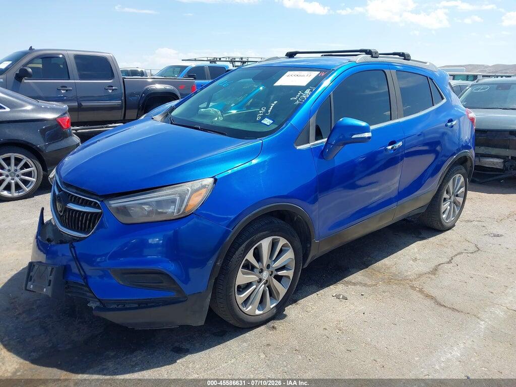 KL4CJASB7HB213505 2017 BUICK ENCORE photo no. 2
