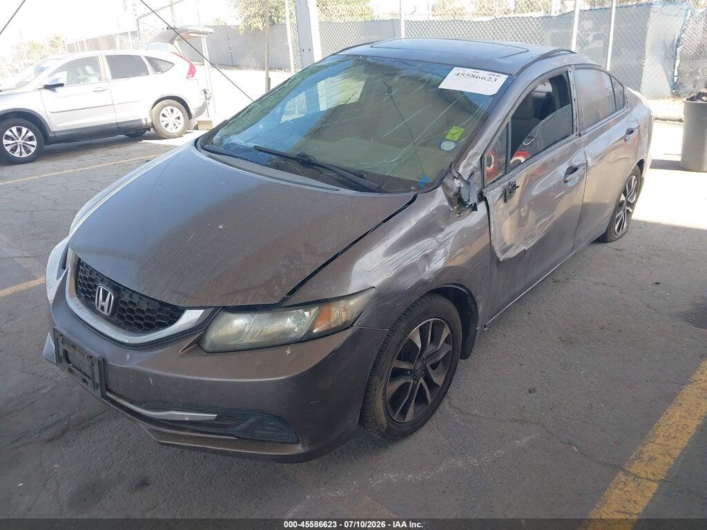 2HGFB2F89DH519175 2013 HONDA CIVIC photo no. 2
