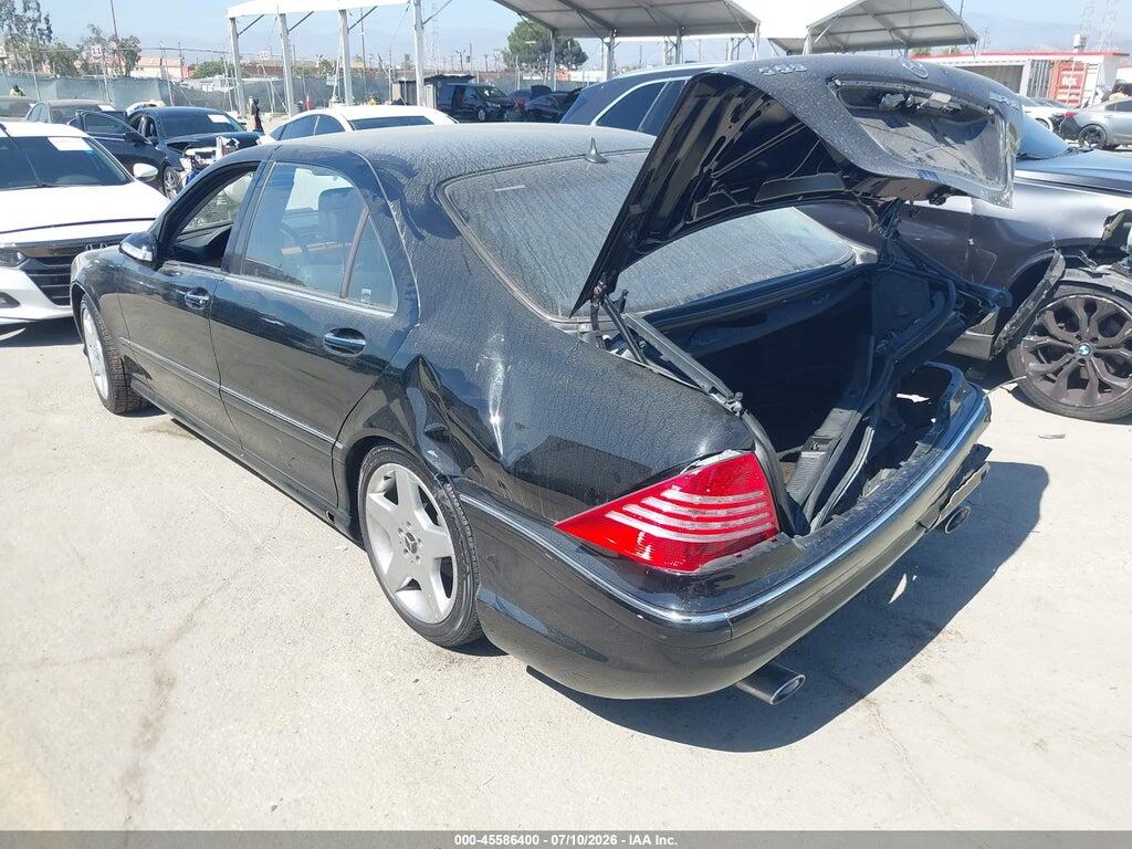 WDBNG70J33A318436 2003 MERCEDES-BENZ S 430 photo no. 3