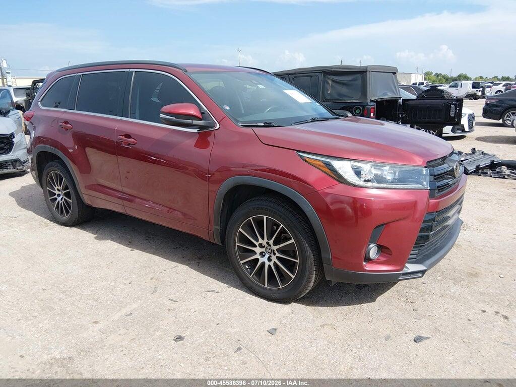 5TDKZRFH4JS533919 2018 TOYOTA HIGHLANDER photo no. 1