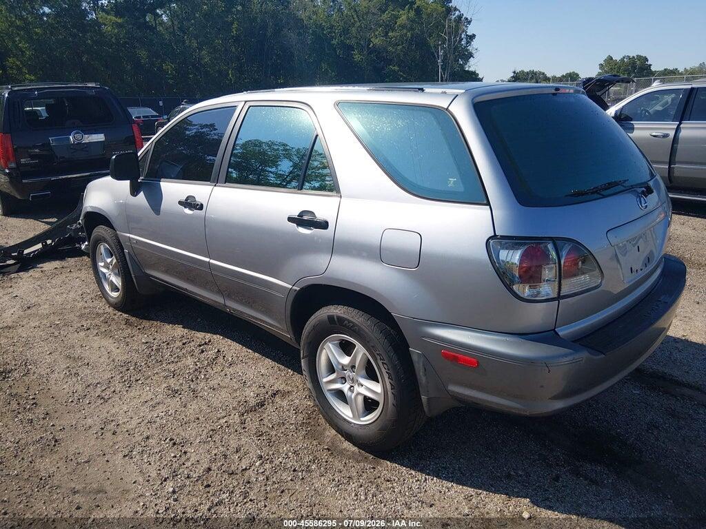 JTJGF10U020123920 2002 LEXUS RX 300 photo no. 3