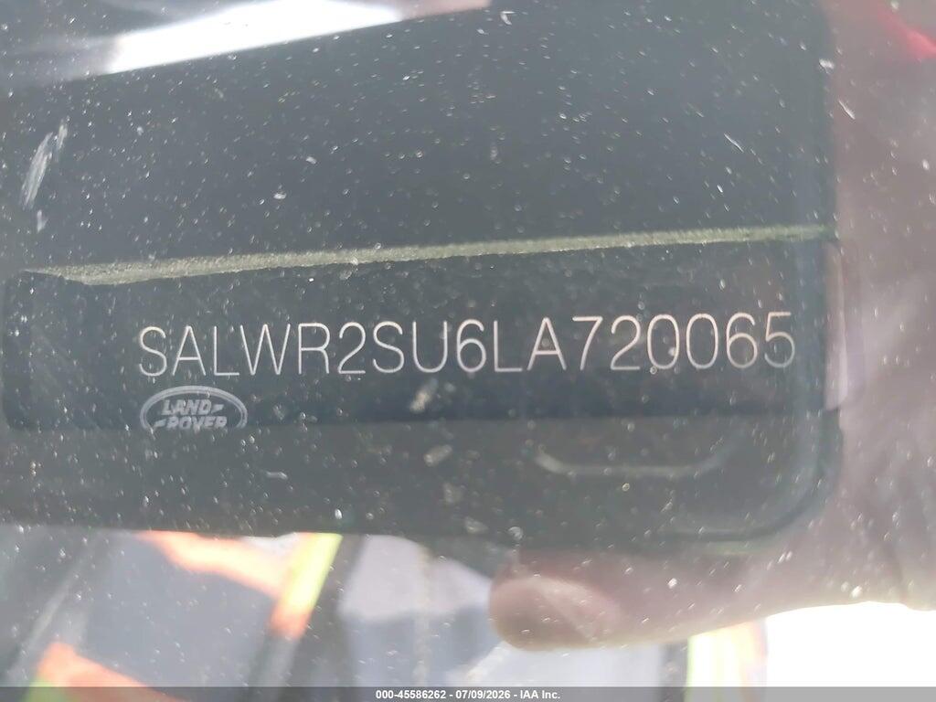SALWR2SU6LA720065 2020 LAND ROVER RANGE ROVER SPORT photo no. 9