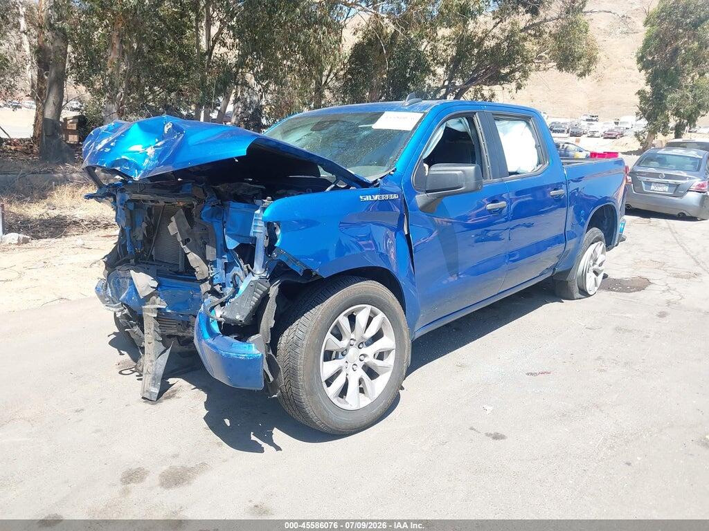 3GCPABEK2NG527042 2022 CHEVROLET SILVERADO 1500 photo no. 2