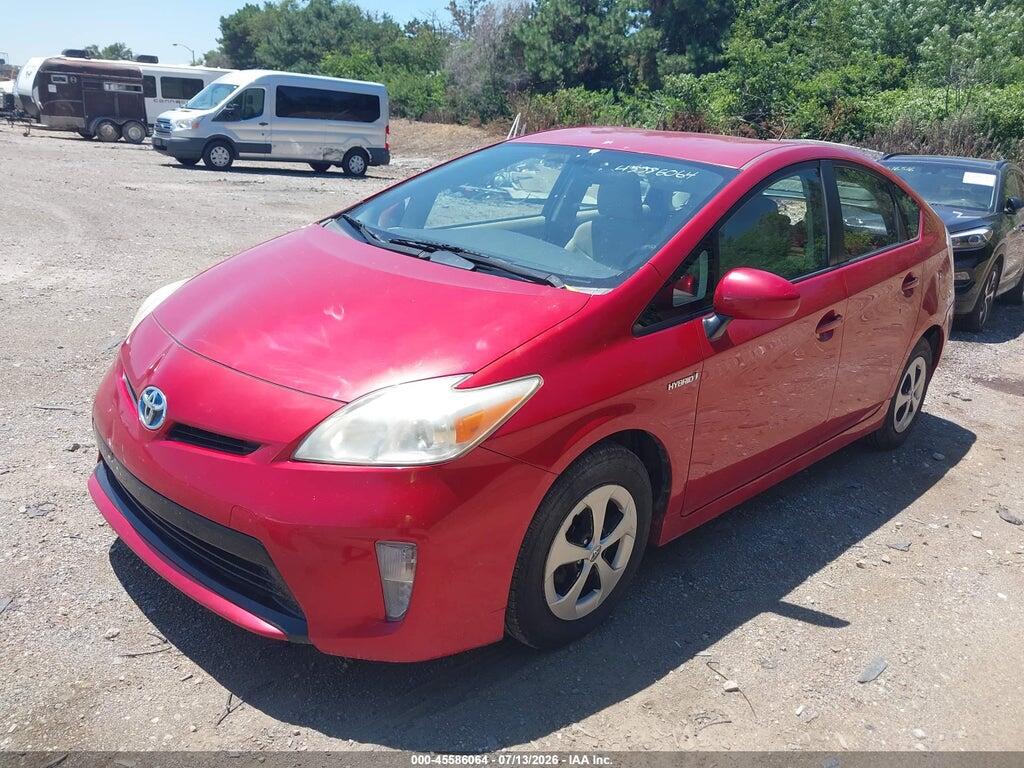 JTDKN3DU9D5575571 2013 TOYOTA PRIUS photo no. 2