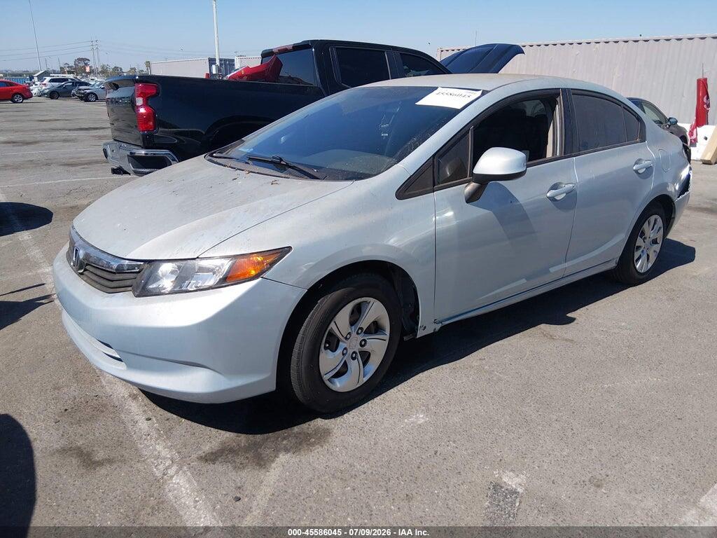 19XFB2F5XCE307500 2012 HONDA CIVIC photo no. 2