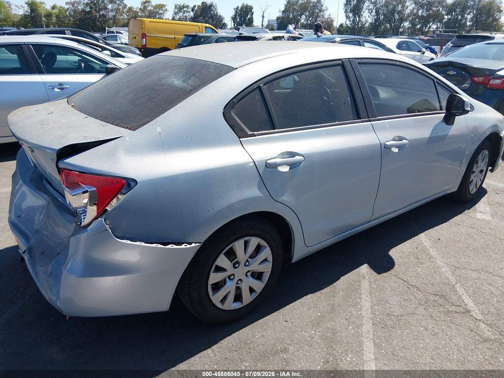 19XFB2F5XCE307500 2012 HONDA CIVIC photo no. 4