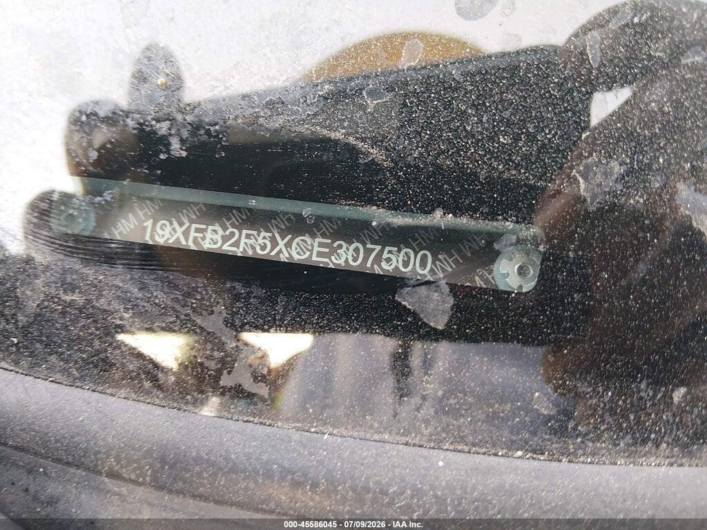 19XFB2F5XCE307500 2012 HONDA CIVIC photo no. 9