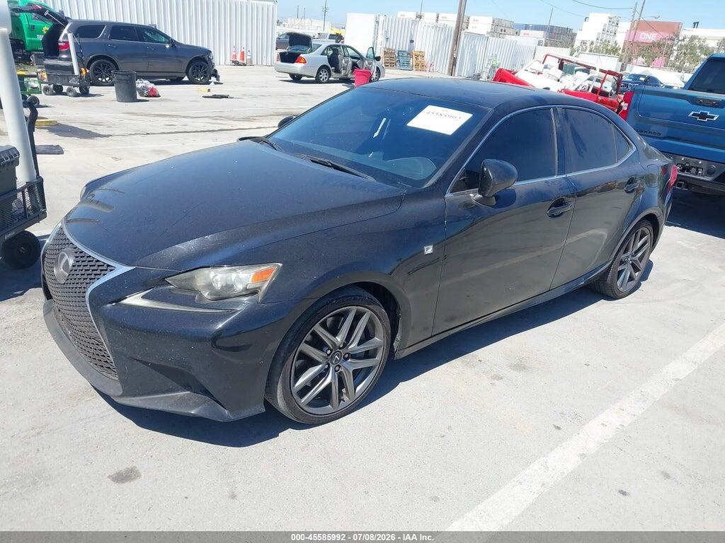 JTHBE1D27E5003160 2014 LEXUS IS 350 photo no. 2