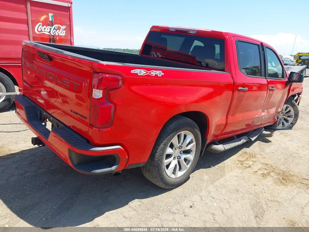 3GCPDBEK2NG513925 2022 CHEVROLET SILVERADO 1500 photo no. 4