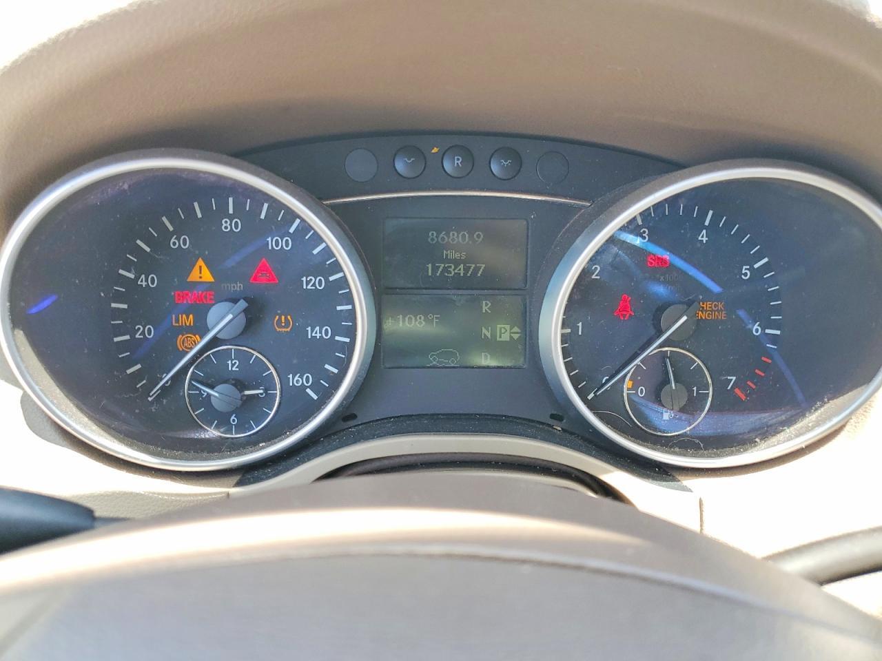 2008 MERCEDES-BENZ ML 350 — Фото 9 из 13
